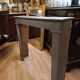 Decor, cheminée factice, console Bois peint époque 19 eme