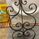 Wrought iron wall light