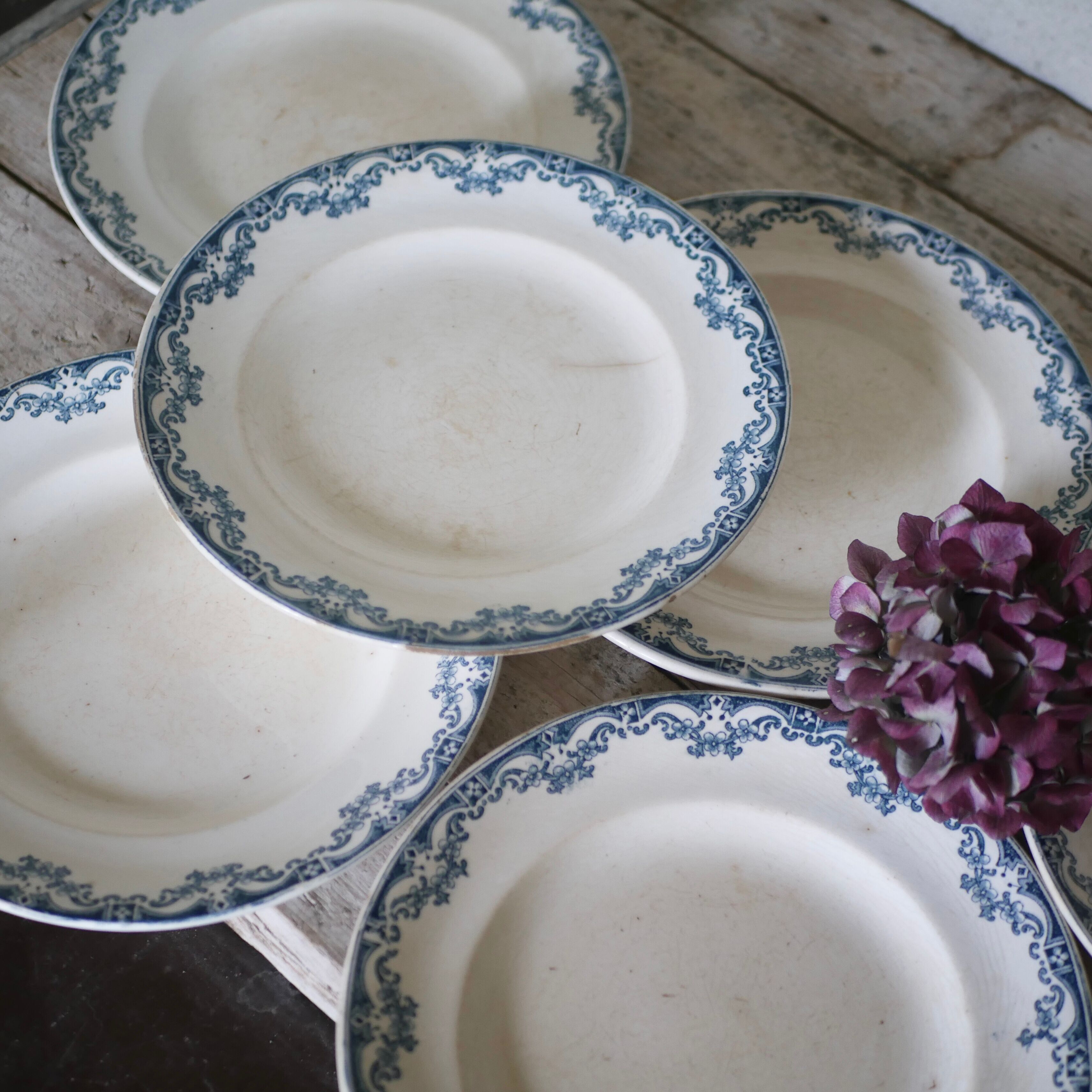 Longwy flat iron plates