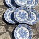 Ridgeway 13-piece dinner plate set – Windsor pattern – English Staffordshire earthenware