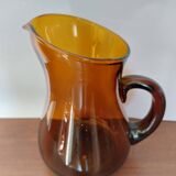 Vintage amber decanter