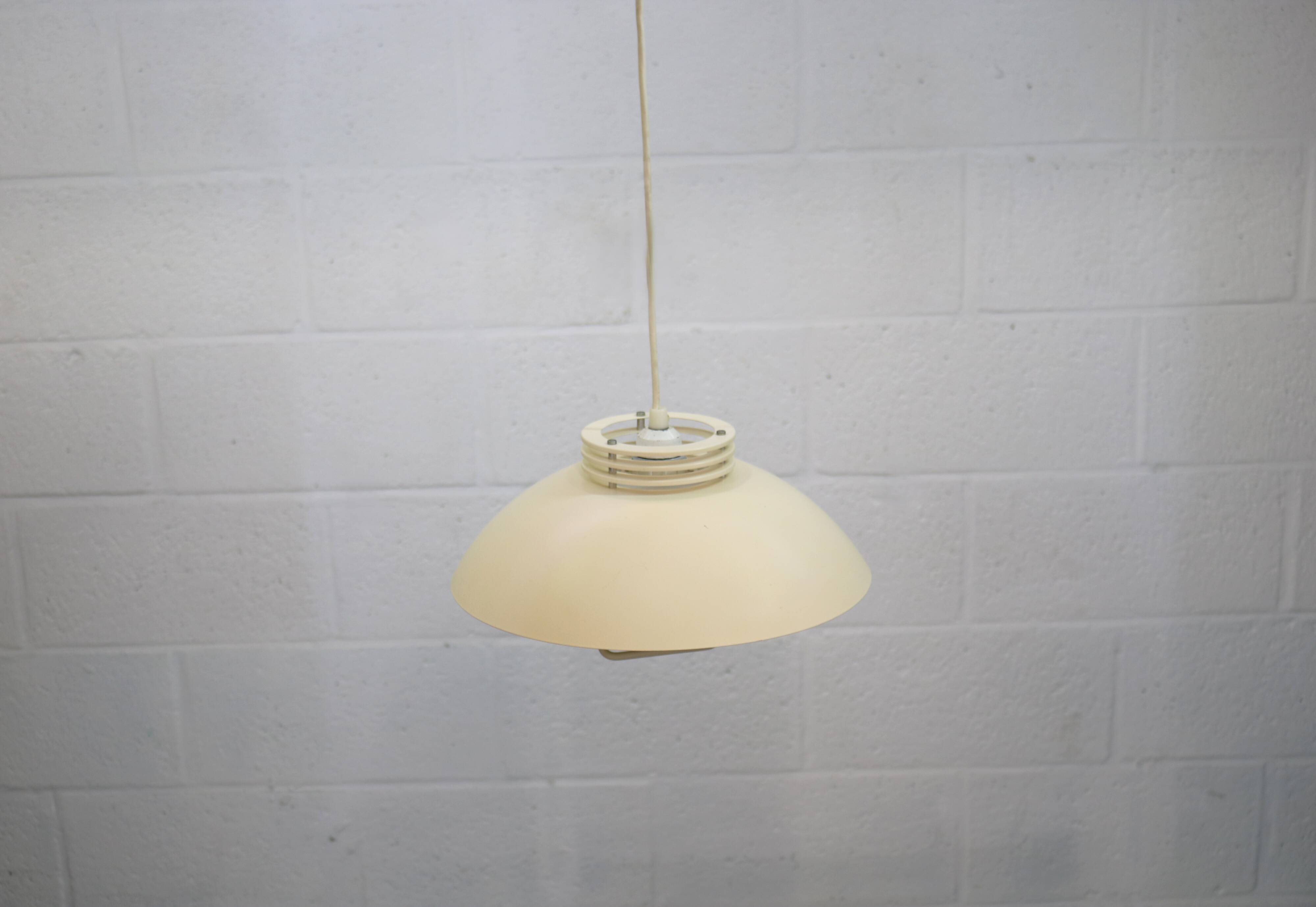 Danish Design Lamp *** Lyfa  *** beige white color *** Denmark 1970