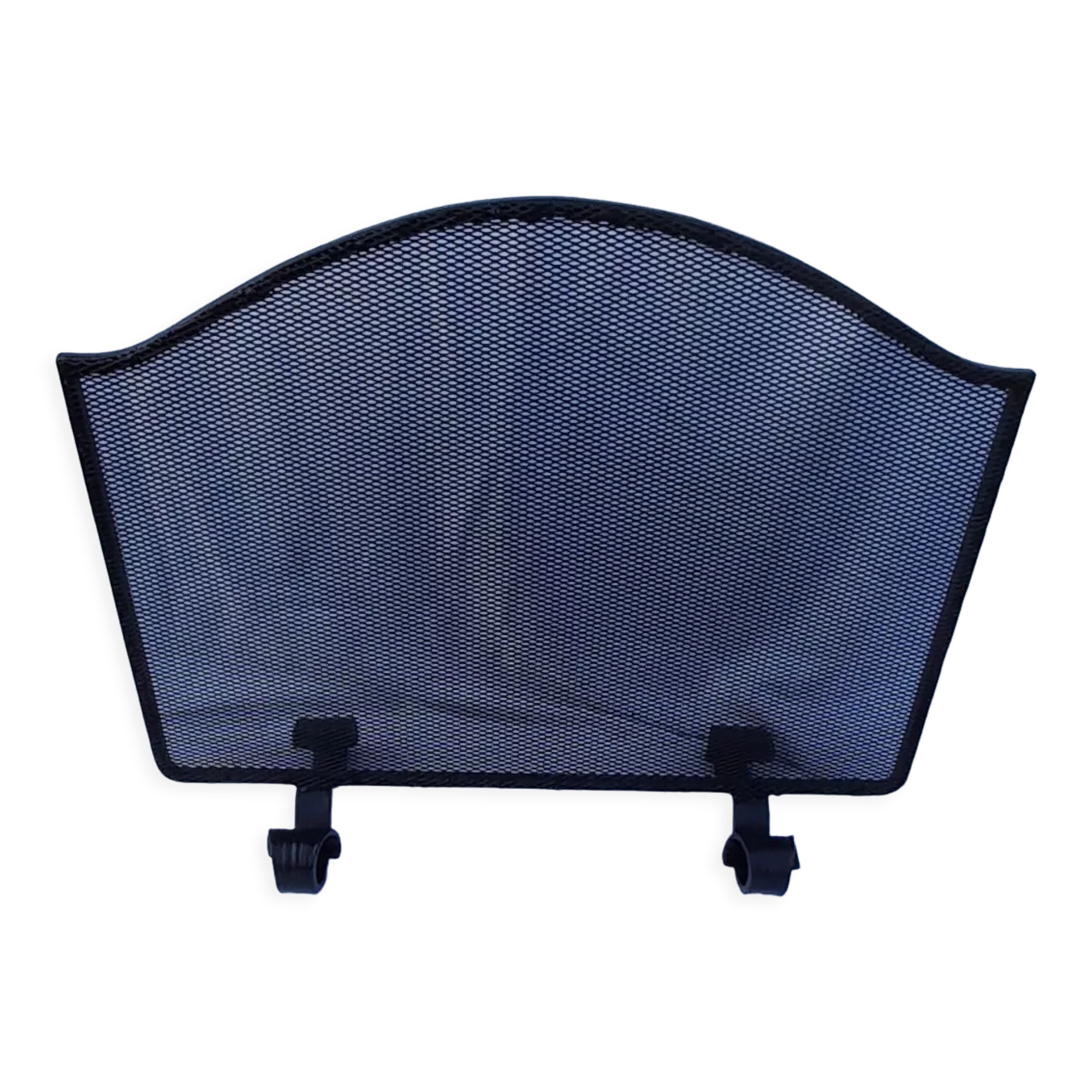 Black wire mesh iron screen