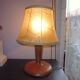 Wooden lamp foot or vintage pose