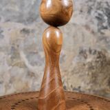 Minimalist Kokeshi, by Muhitsu Miyajima, Japan, 1970s