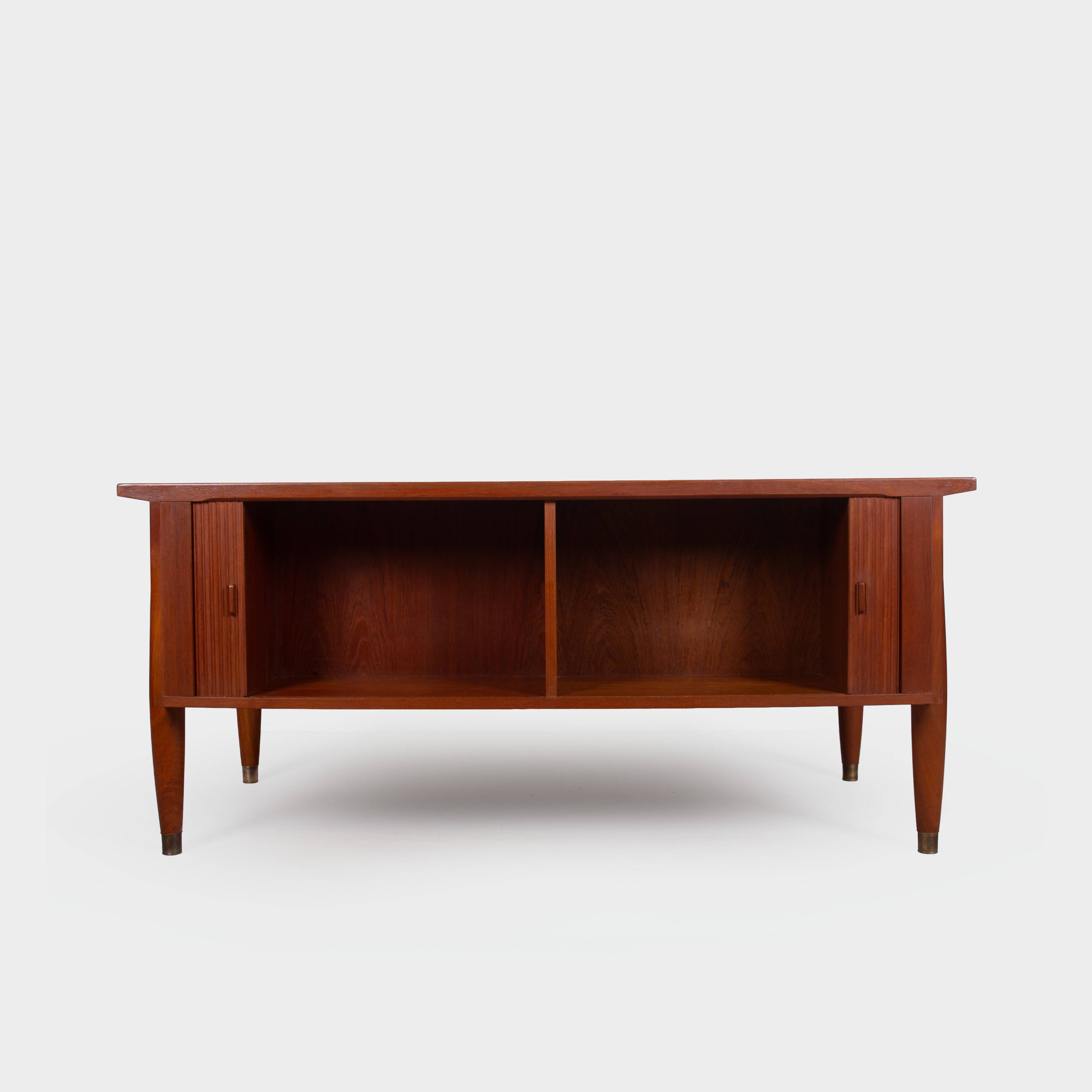 Scandinavian teak desk - 1960