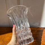 Vase tulipe en cristal