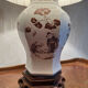 Table lamp in porcelain 1960/70