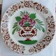 Lot de 5 assiettes faïence de Sarreguemines