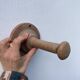 Coat hook sandstone wall light