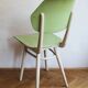 Set of 6 vintage TON chairs in painted wood, Czechoslovakia, 1964