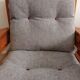 Paire de fauteuils en pin 1980