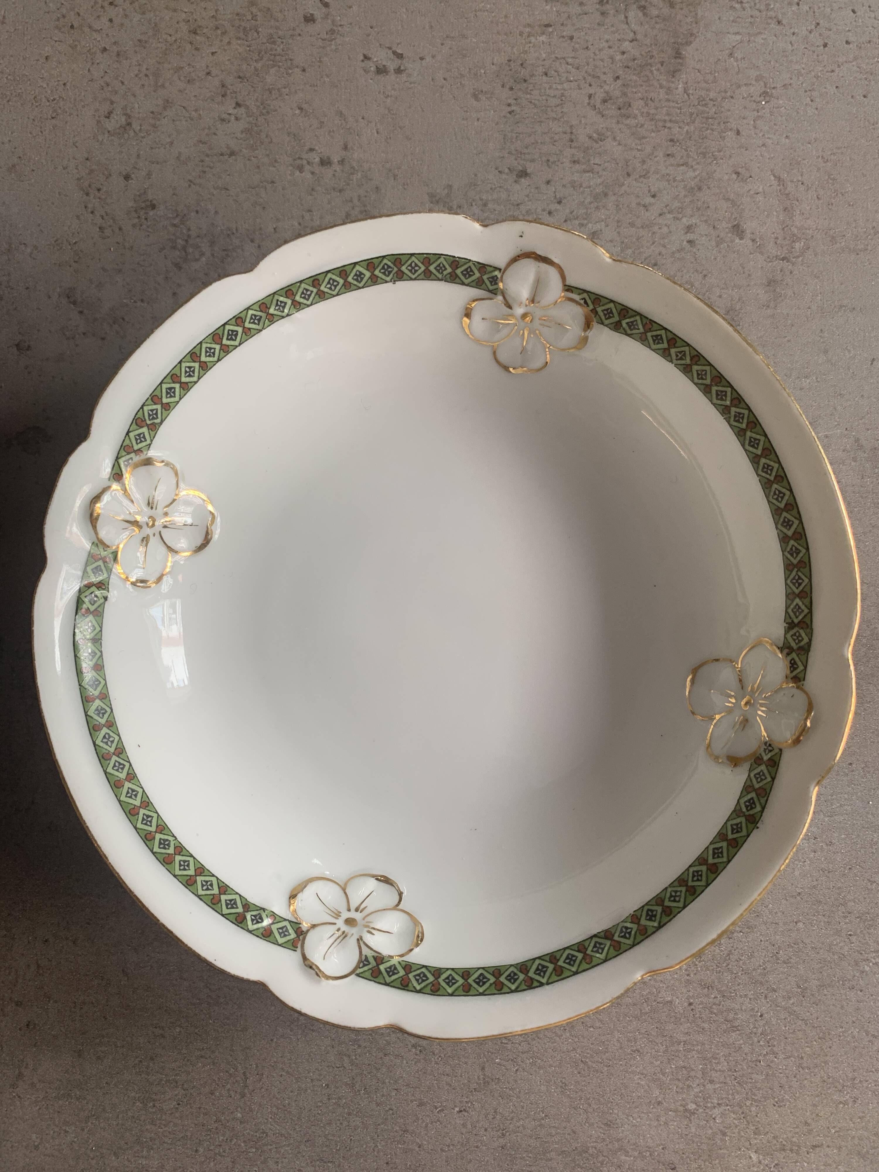Coupelles Bernardaud en porcelaine de Limoges