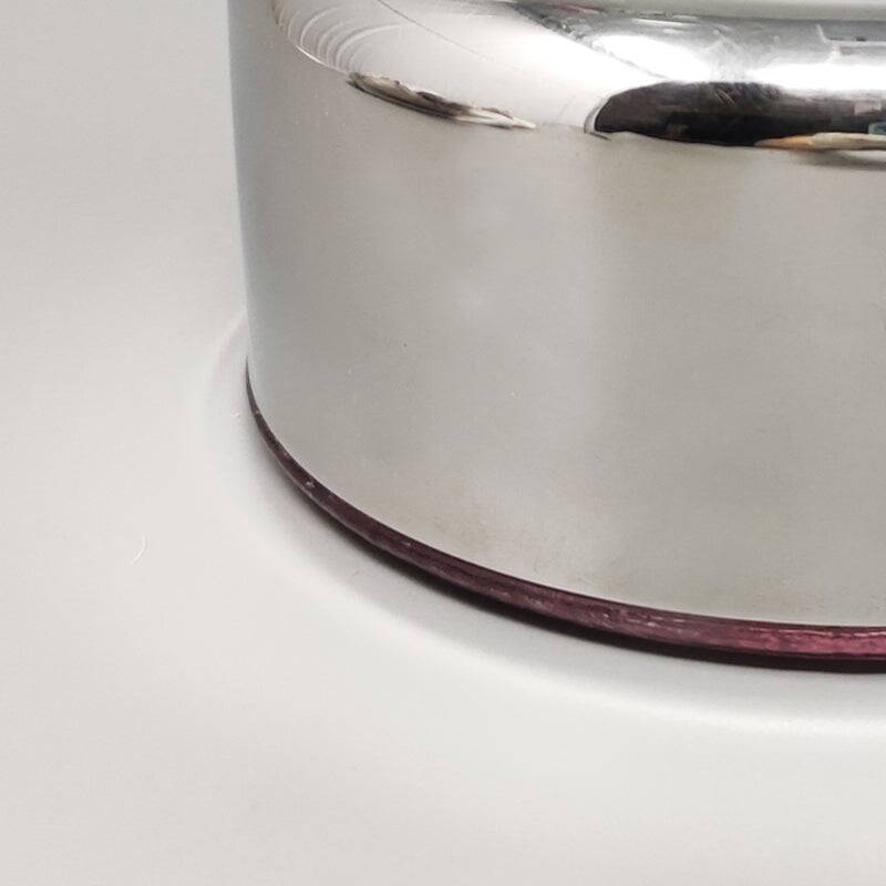 1960s Gorgeous "Biglia" in Crystal by Joe Colombo for Arnolfo Di Cambio. Made in Italy