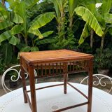 Vintage bamboo coffee table