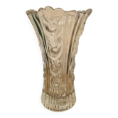 Cut glass vase