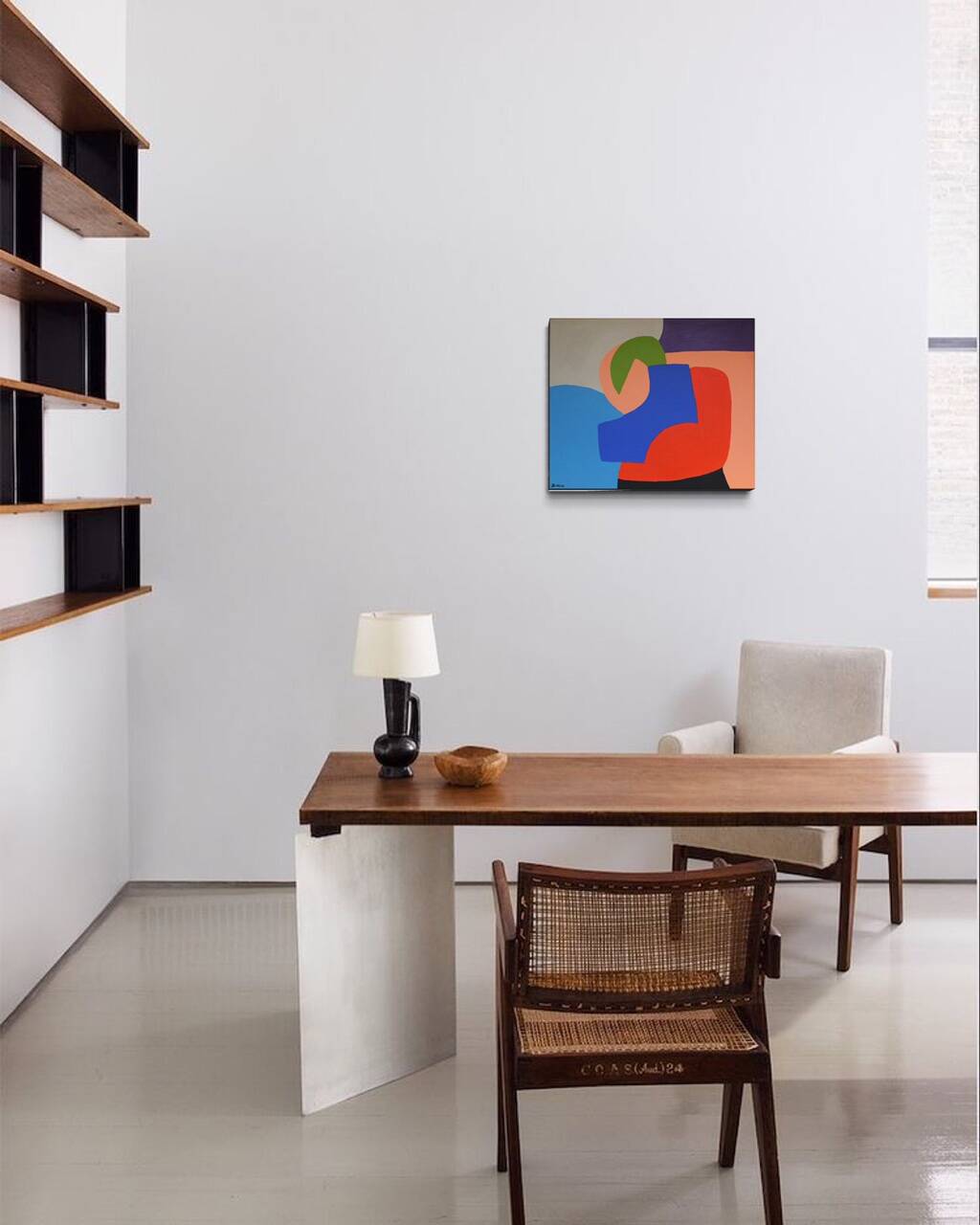 Modern colorful abstract painting