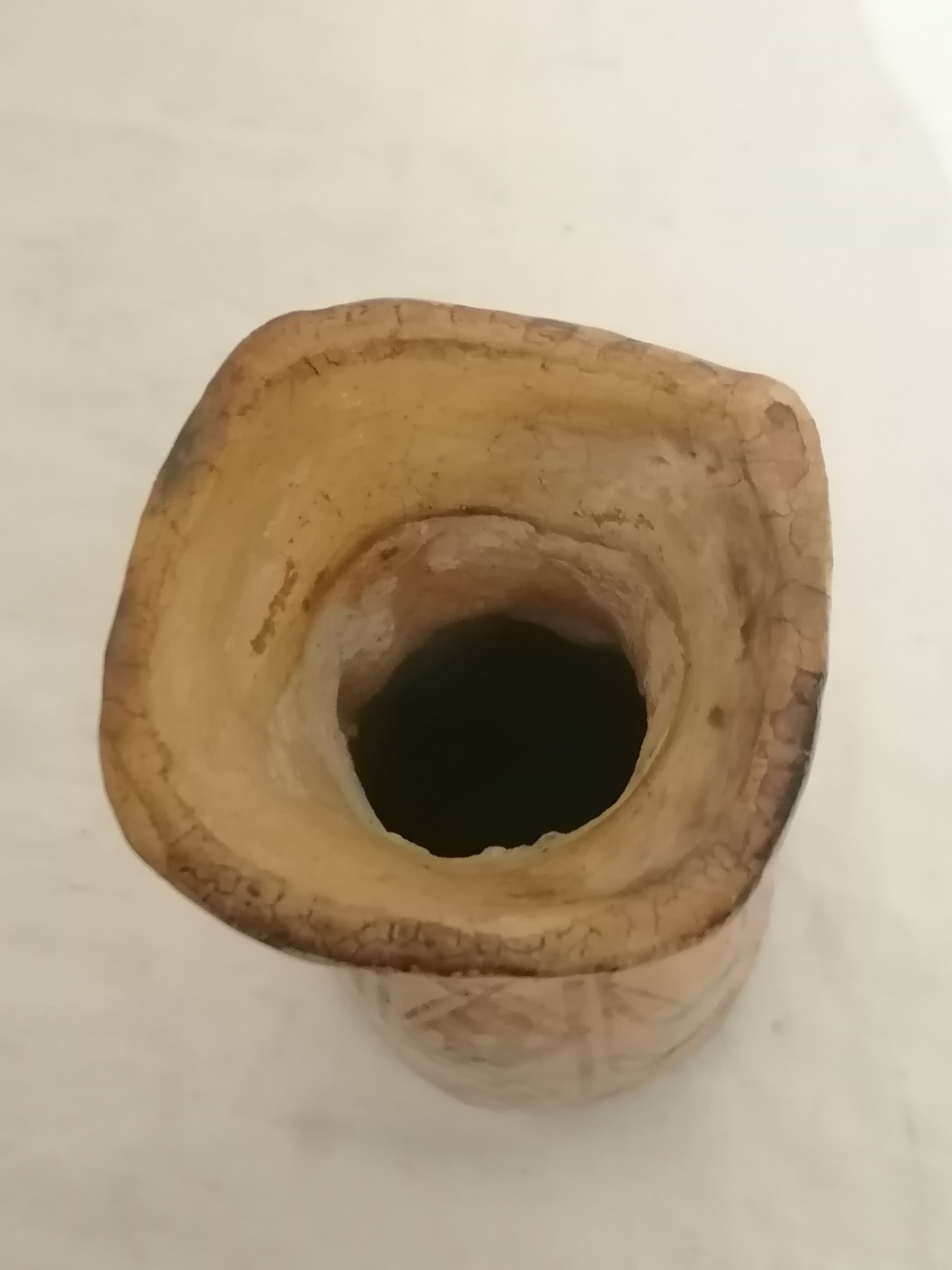 Vase, ancient Berber pottery.