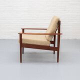 Danish Model PJ56 armchair by Grete Jalk for Poul Jeppesen 1960s