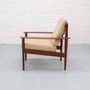 Danish Model PJ56 armchair by Grete Jalk for Poul Jeppesen 1960s