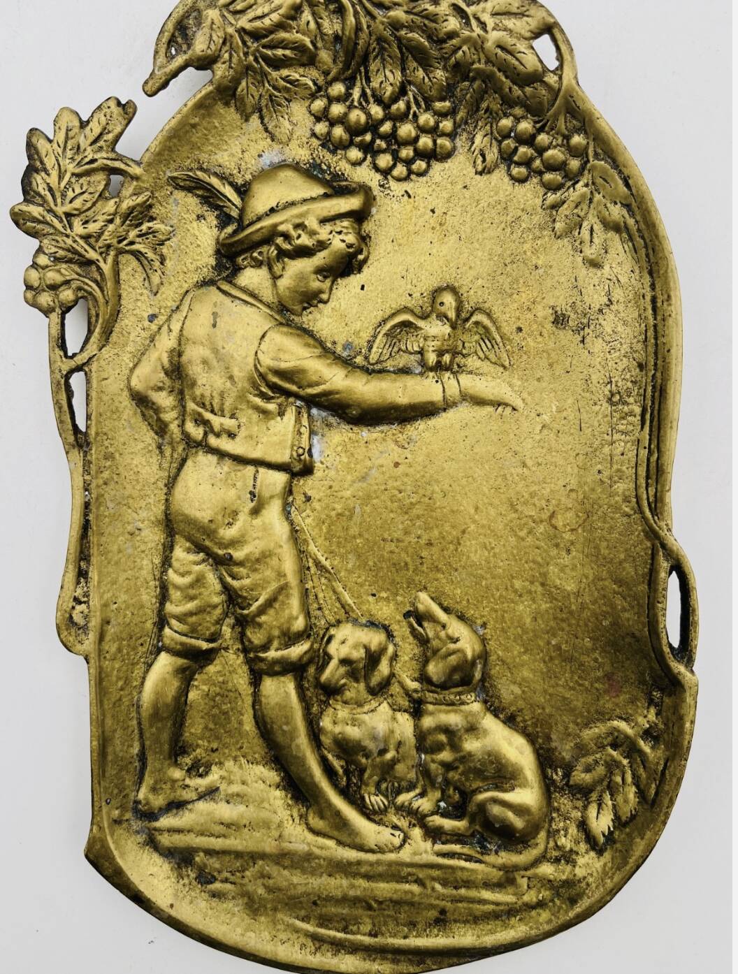 Brass catchall, 20th century