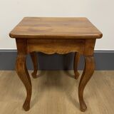 Small Side Coffee Table In Walnut From The 19th Century