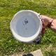 Large pot or vase in Gien earthenware with Peony decor