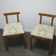 2 chaises Art déco