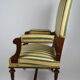 Neo-Renaissance walnut armchair with lion heads, circa 1880