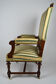 Neo-Renaissance walnut armchair with lion heads, circa 1880