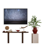 Night in the Namib Desert. Photograph 100x150cm. Star trails, edition 2/3.