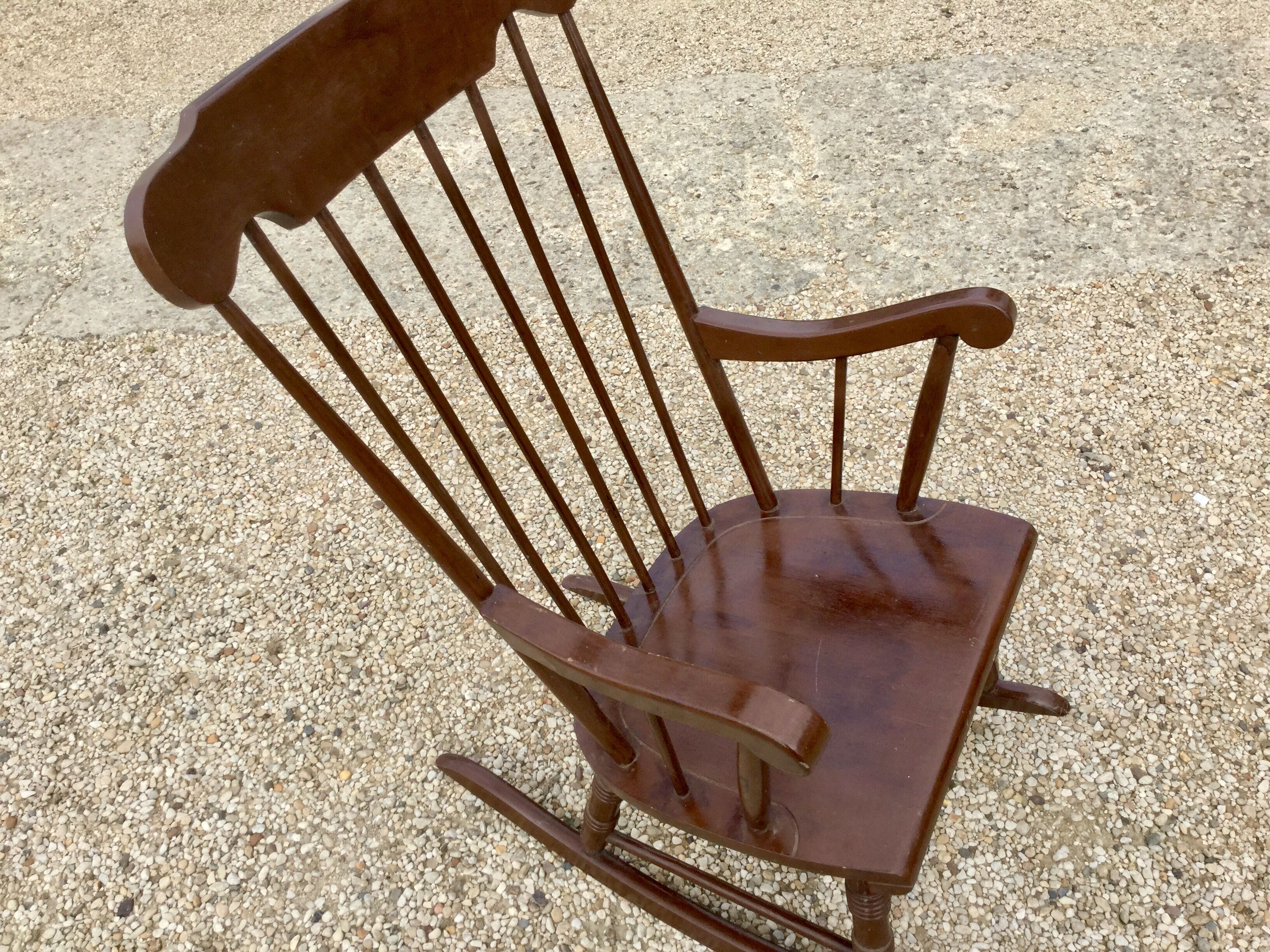 Rocking chair wooden
