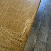 Solid oak table