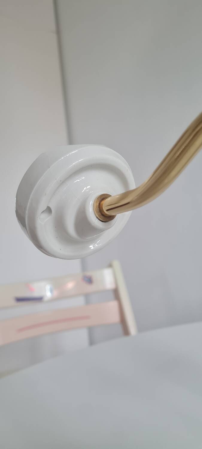 Pair of chiseled glass sconces