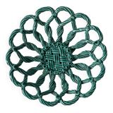 Vallauris Style Braided Barbotine Cut