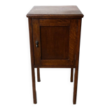 Edwardian pot cupboard / bedside cabinet in mahogany
