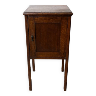 Edwardian pot cupboard / bedside cabinet in mahogany