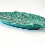 Ceramic leaf dish