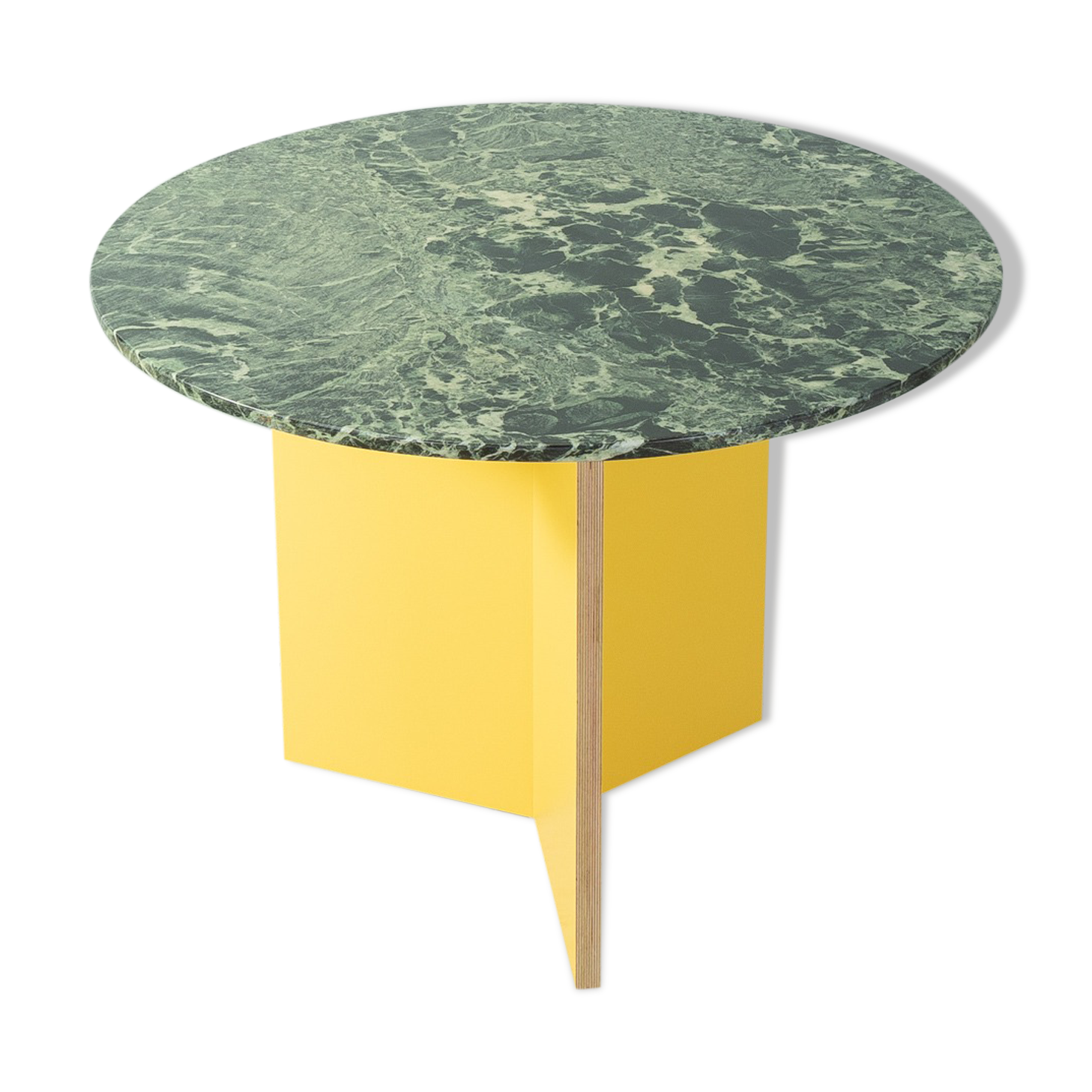 Marble dining table, ø 105 cm