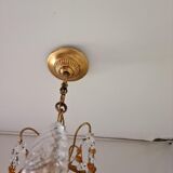 Chandelier cage with 4 lights