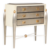Drawer cabinet in memphis style, italy 1970