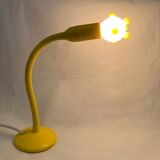 Octopus Axis Paris articulated yellow lamp 1990