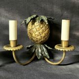 Maison Charles & Fils - Pair of Pineapple wall lights