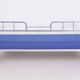 Bauhaus Blue Chrome Sofa, Czechia, 1930s