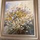 Tableau bouquet de fleurs champêtre