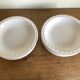 Set de 8 assiettes creuses Festons de Pierre Motton pour Gien 1970