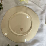 Plate cake Sarreguemines