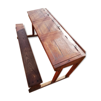 Banc école 3 places