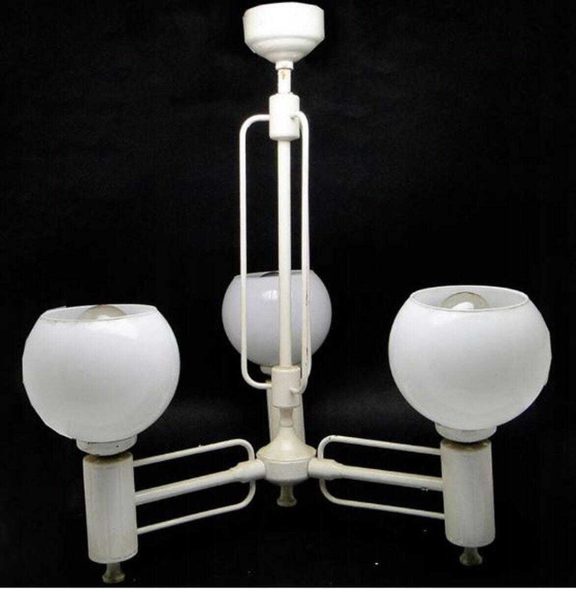 Art Deco style chandelier, Poland, 1970s