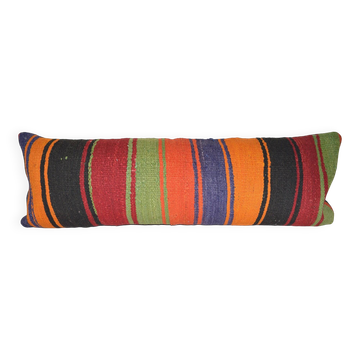 Housse de coussin kilim vintage 36x107 cm